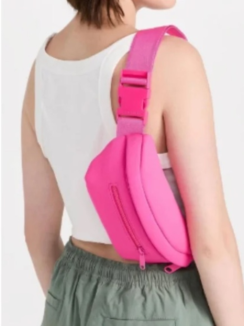 Dagne Dover Hot Pink Nylon Bag
